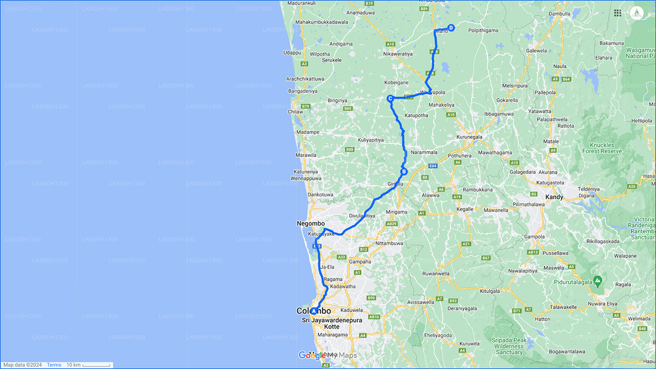 3 Forntida kungadömen från Colombo