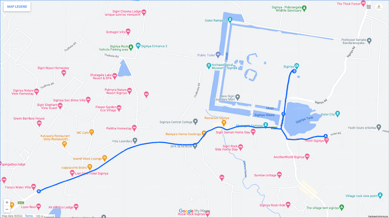 Sigiriya Rock och Village Tour från Sigiriya