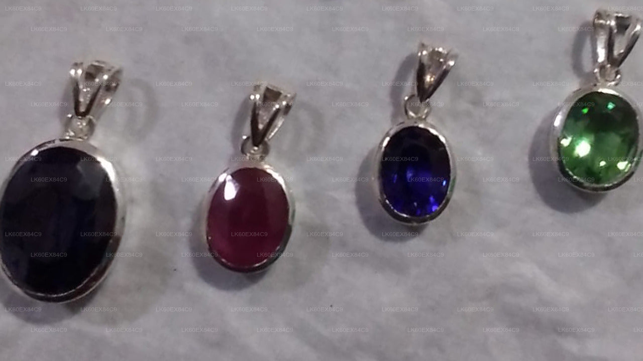 Traditionell ädelstens- och smyckesverkstad från Galle