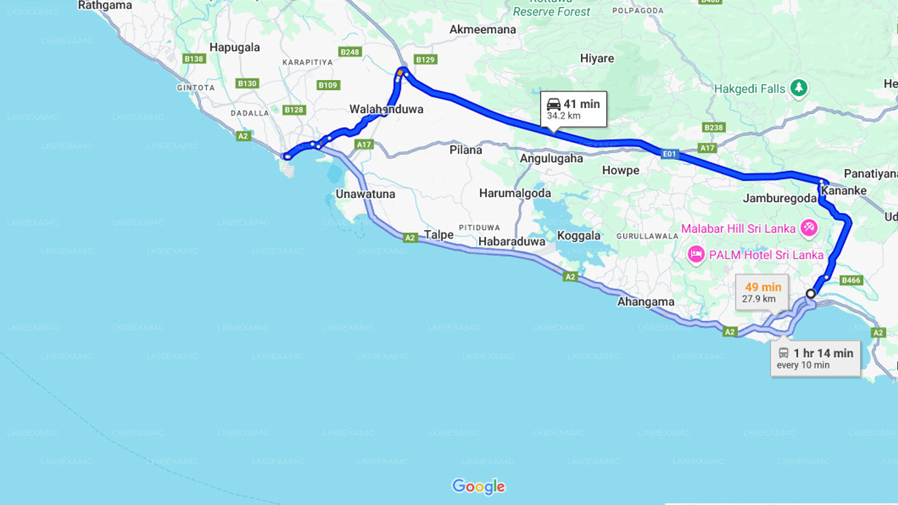 Masktillverkningsverkstad från Weligama