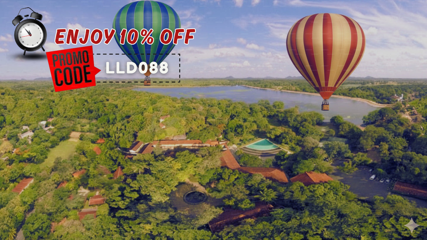 Varmluftsballongtur från Habarana