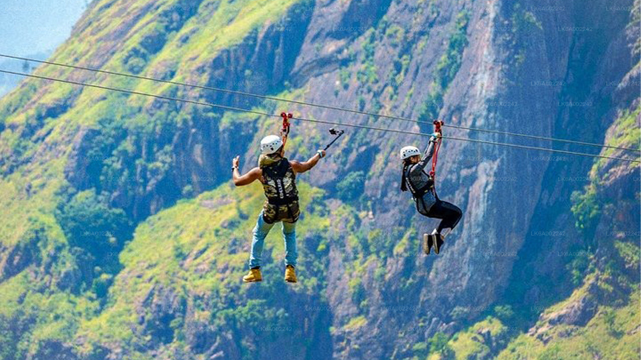 Little Adam's Peak Hike and Zip-lining from Ella