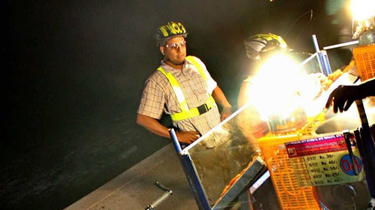 Streetfood-cykeltur från Colombo