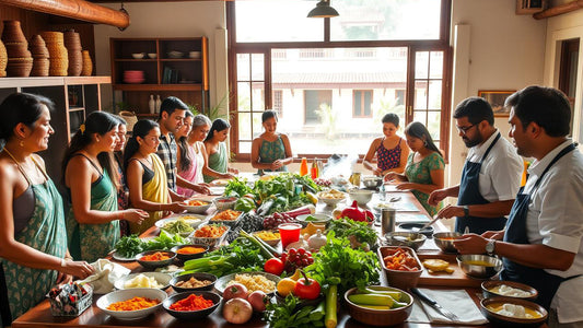 Marknadstur och srilankansk matlagningskurs från Unawatuna