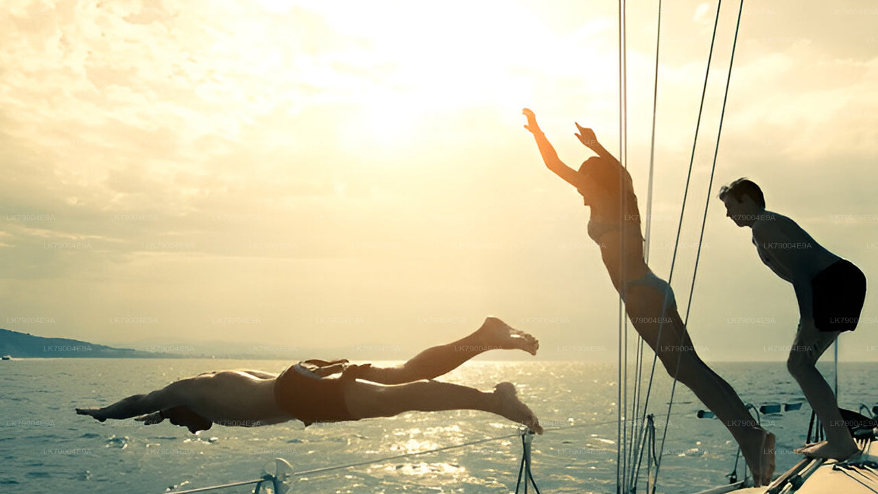 3 timmars delad solnedgångskryssning från Galle