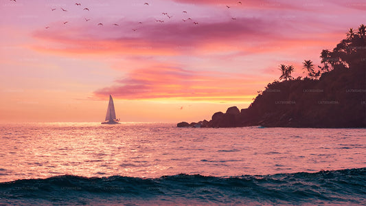 3 timmars delad solnedgångskryssning från Galle