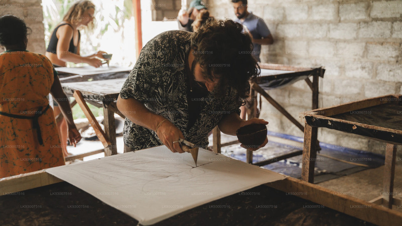 Batik Making Experience from Koggala