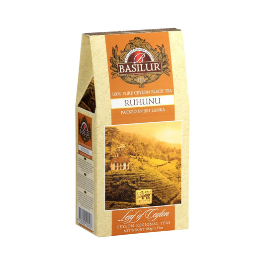 Basilur Leaf Of Ceylon "Ruhunu" Pure Black Tea (100g)