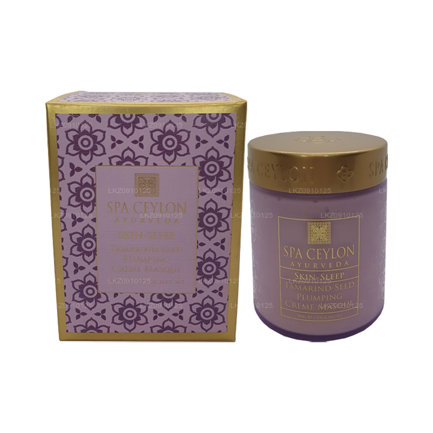 Spa Ceylon Skin Sömn Tamarind Utsäde Plumping Crème Masque (200g)