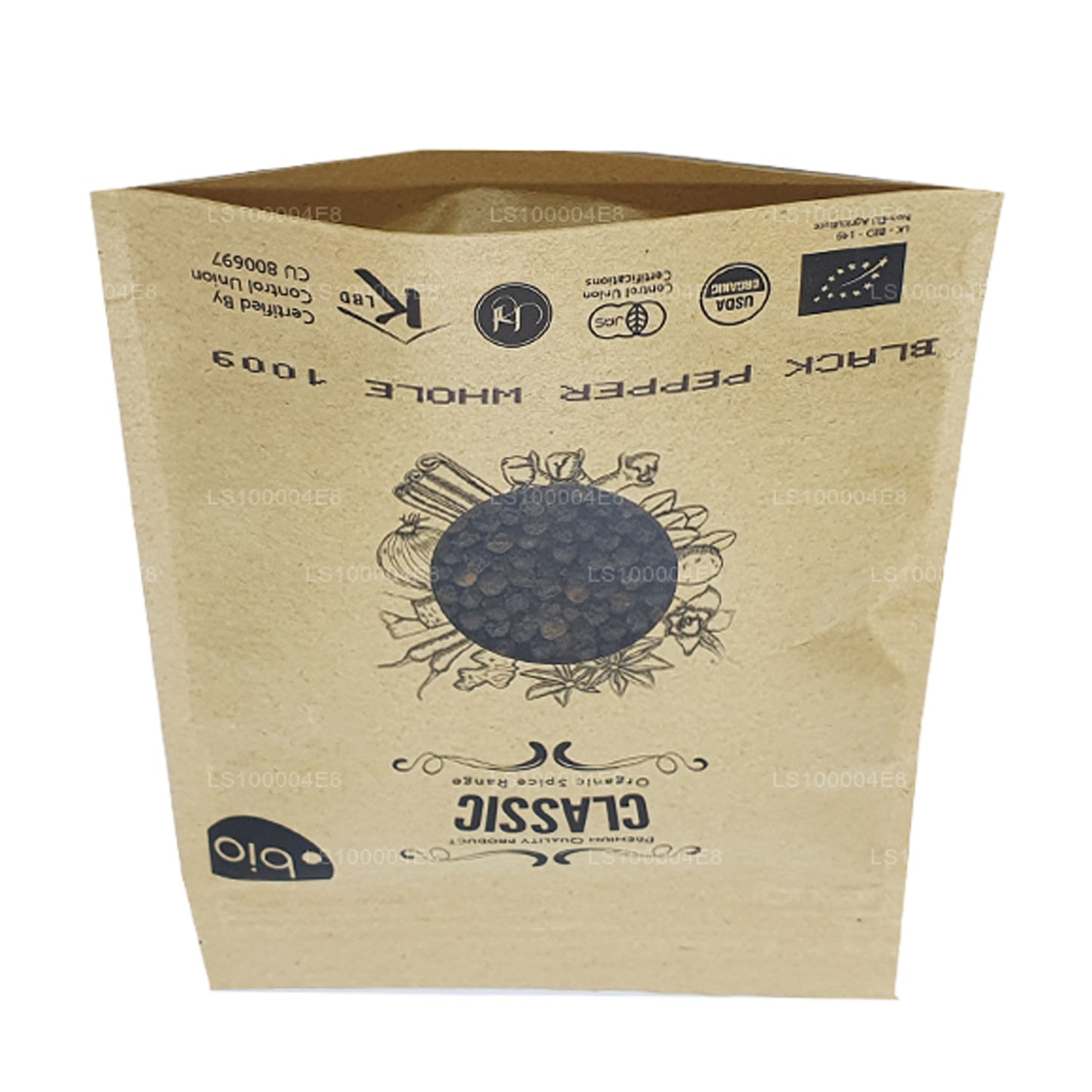 Lakpura Ekologisk svartpeppar hel