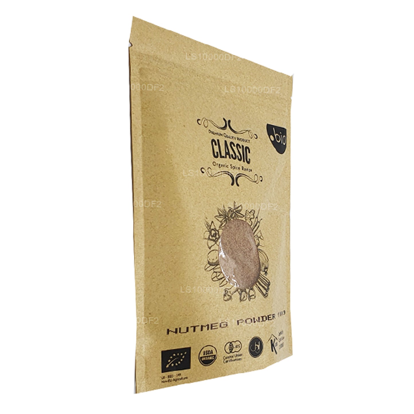 Lakpura Organic Muskotnöt Pulver