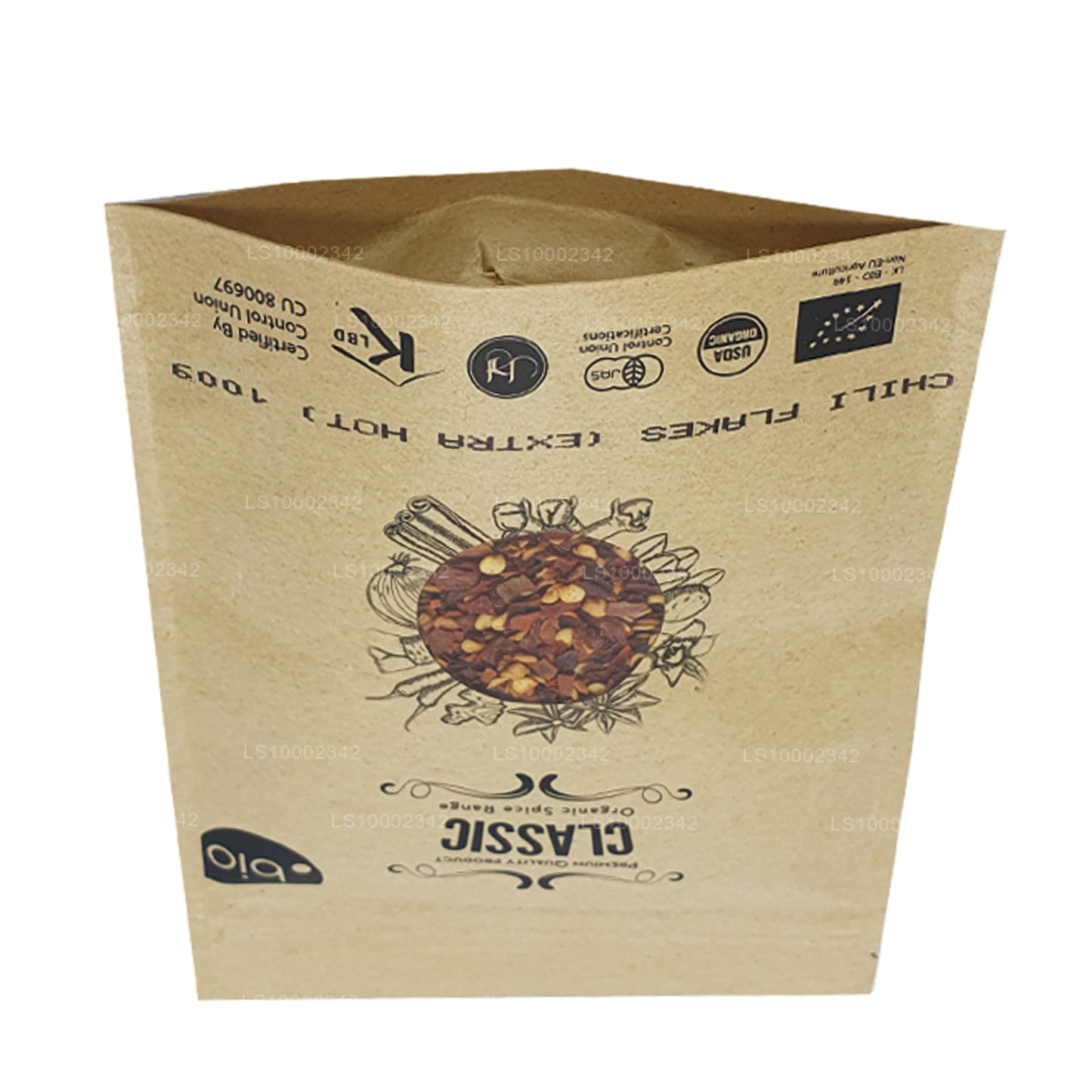 Lakpura Organiska Chiliflingor Extra Hot