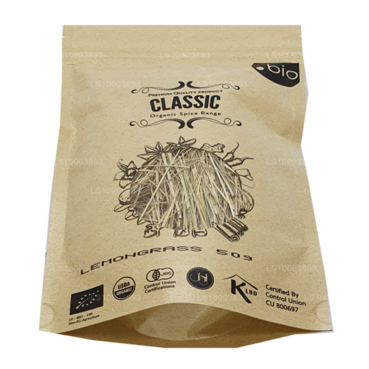 Lakpura Organic Citrongräs Torkad