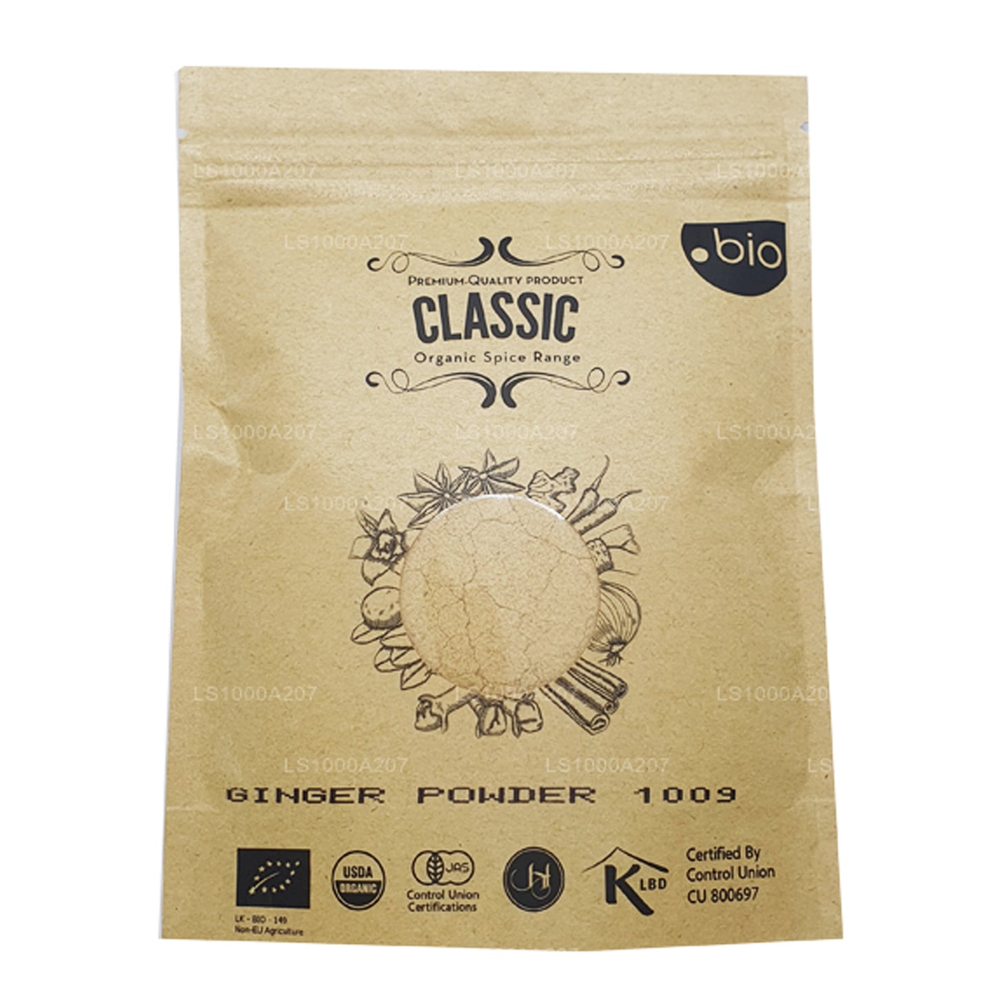 Lakpura Organic Ginger Pulver