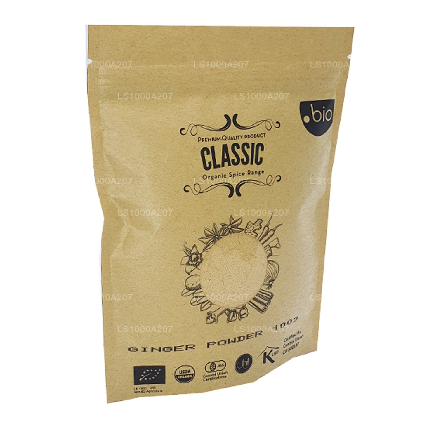 Lakpura Organic Ginger Pulver