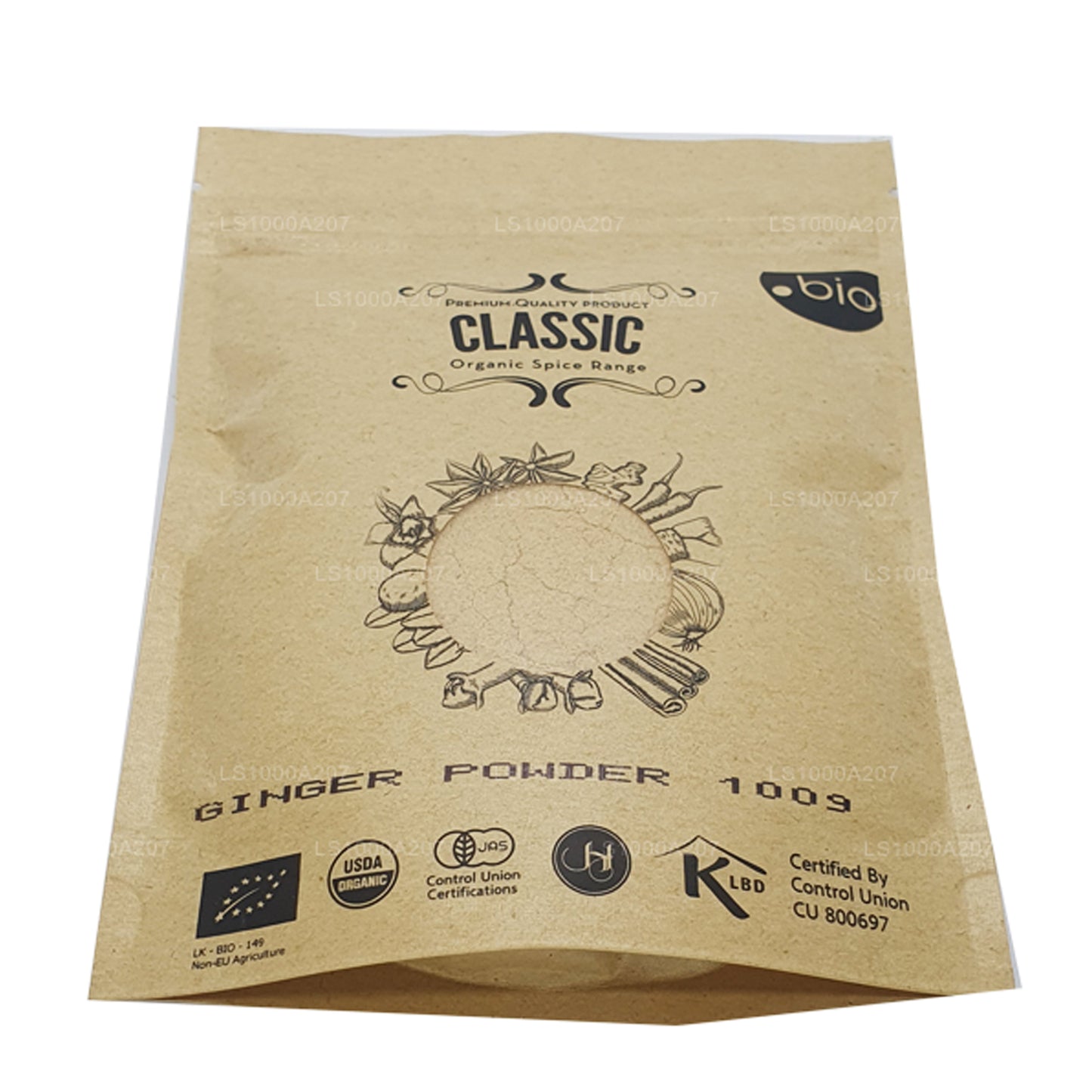 Lakpura Organic Ginger Pulver