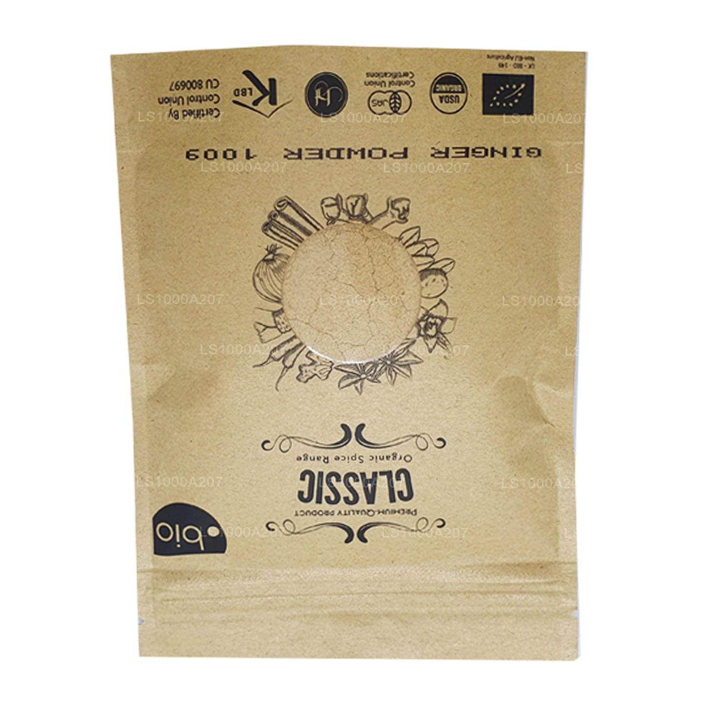 Lakpura Organic Ginger Pulver