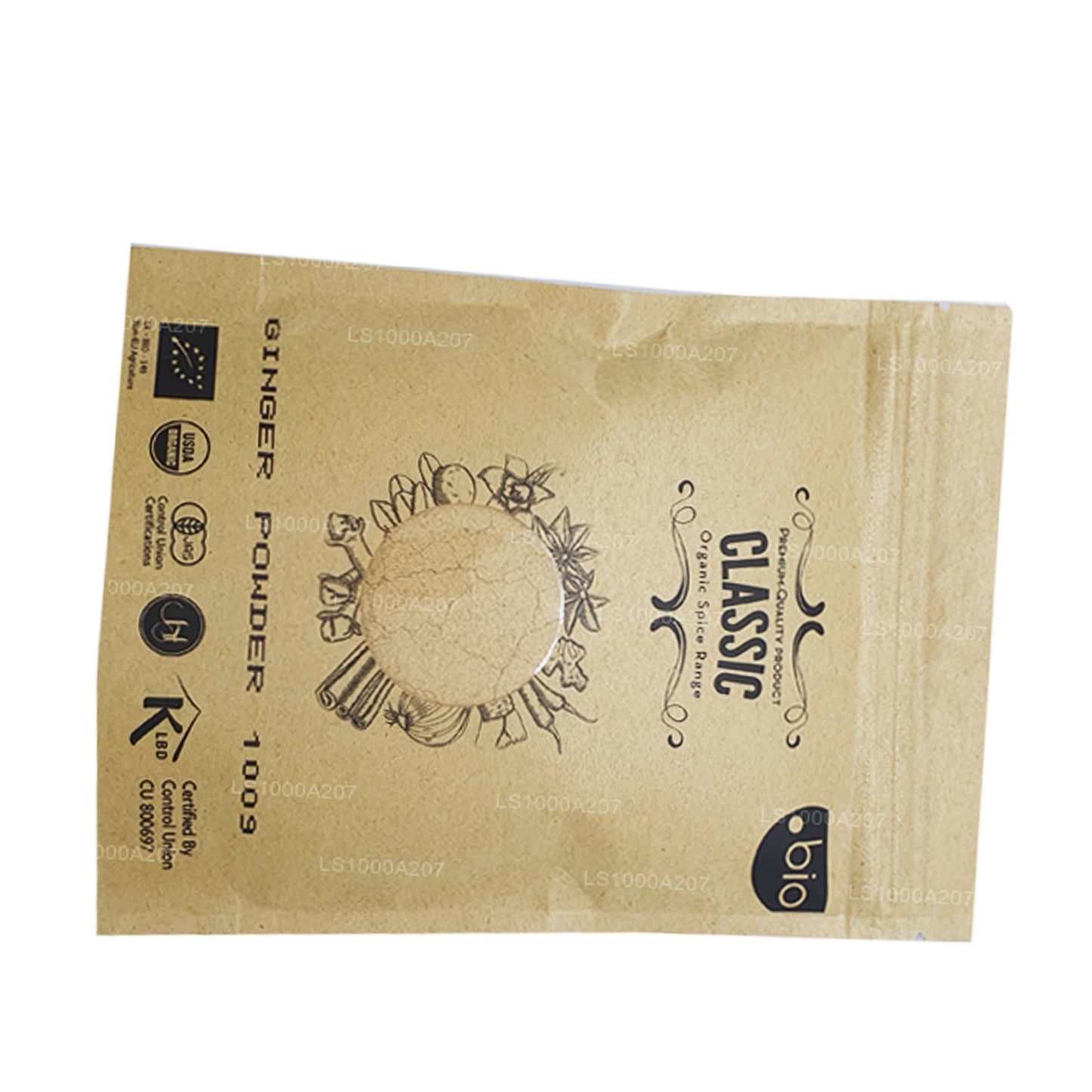 Lakpura Organic Ginger Pulver