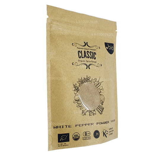 Lakpura ekologiskt vitpepparpulver