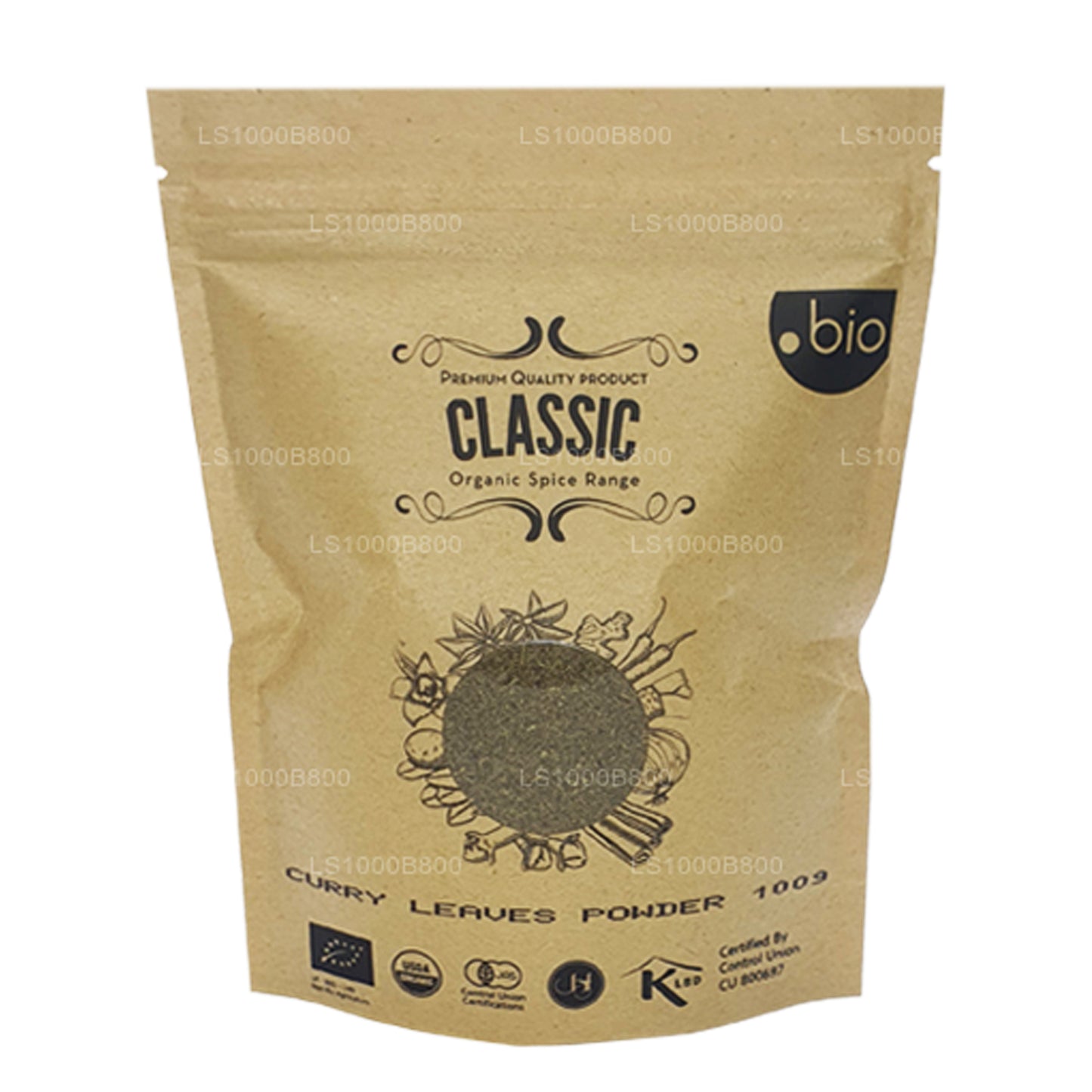 Lakpura Organic Curry Blad Pulver