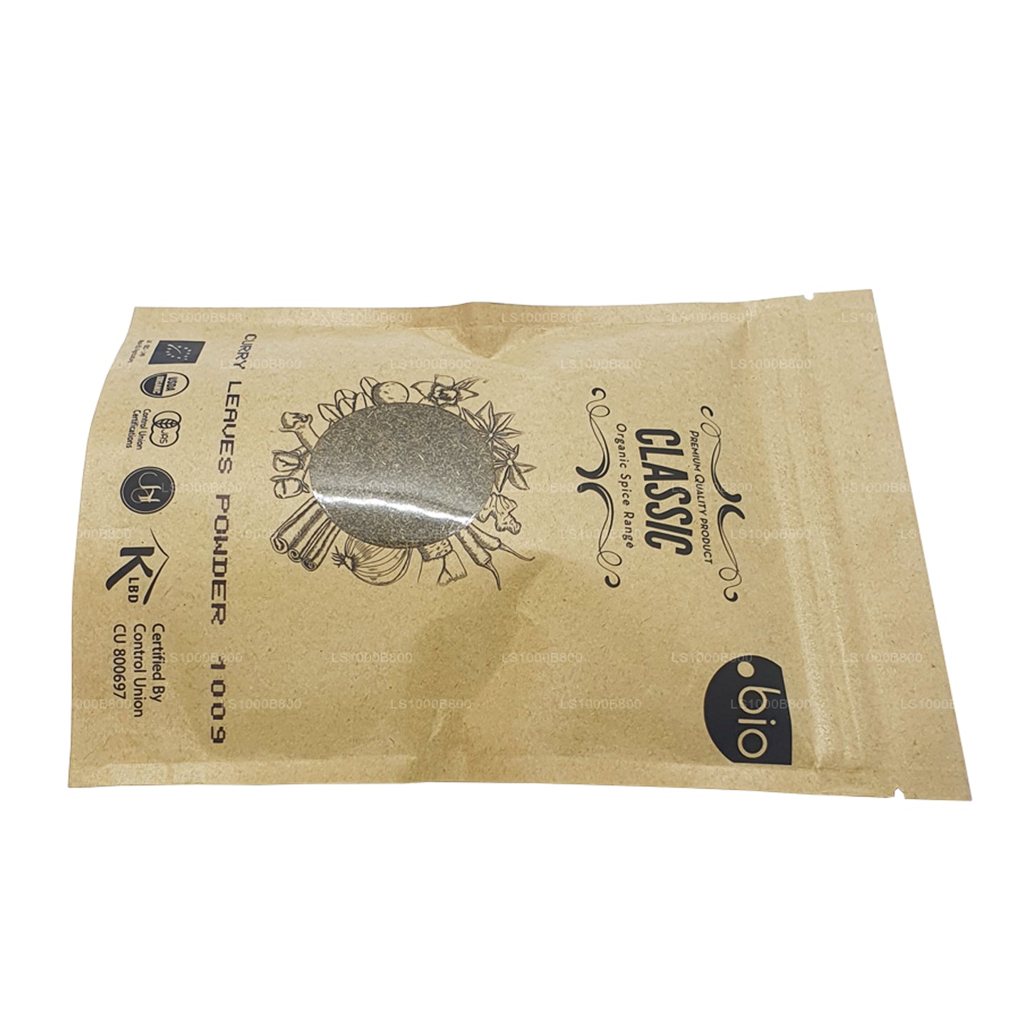 Lakpura Organic Curry Blad Pulver