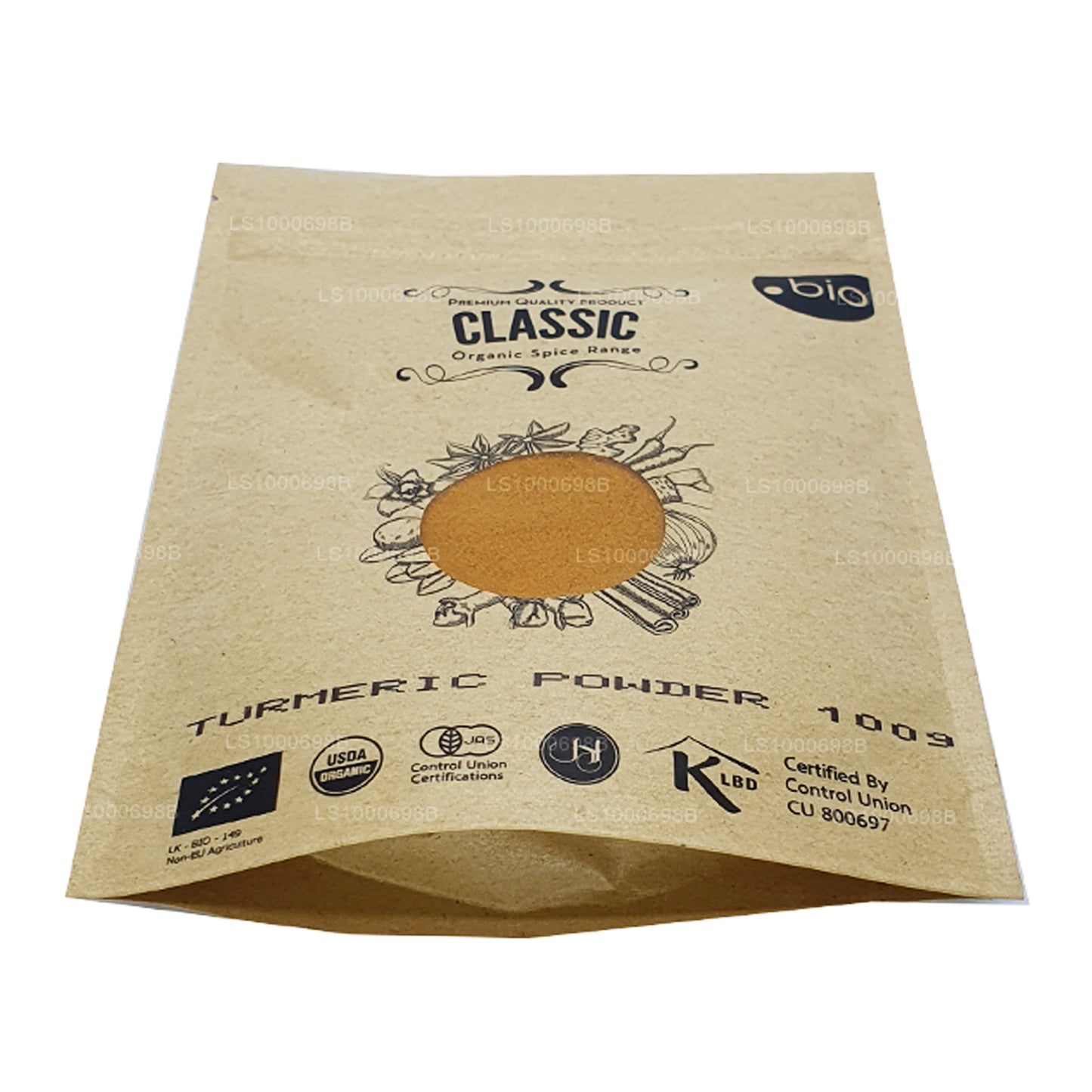 Lakpura ekologisk gurkmeja pulver