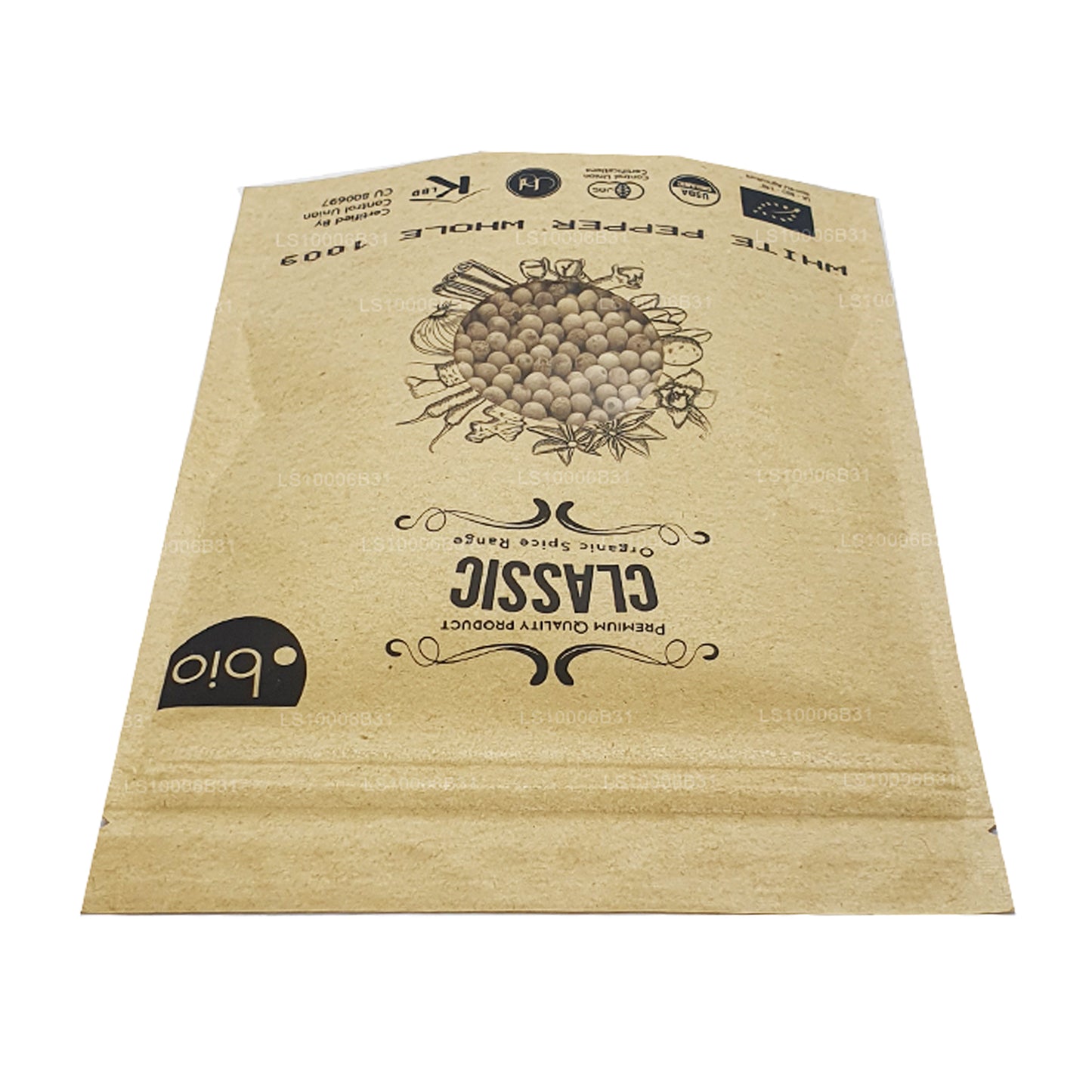 Lakpura Organisk Vitpeppar Hela