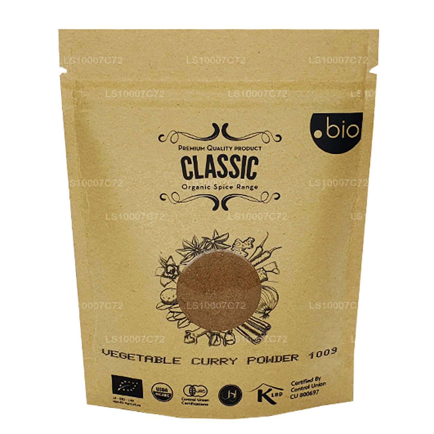 Lakpura Organic Vegetabiliska Curry Pulver