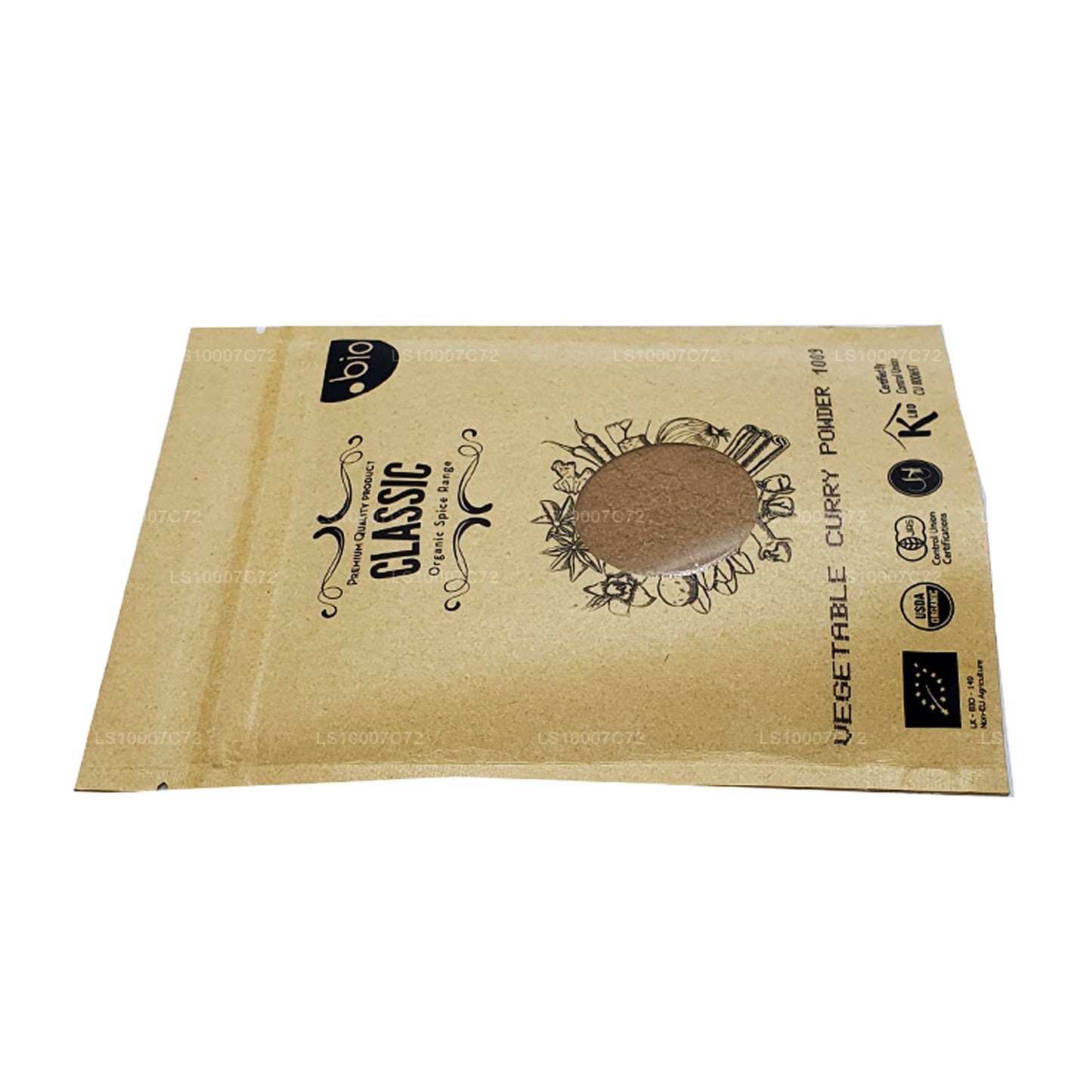 Lakpura Organic Vegetabiliska Curry Pulver