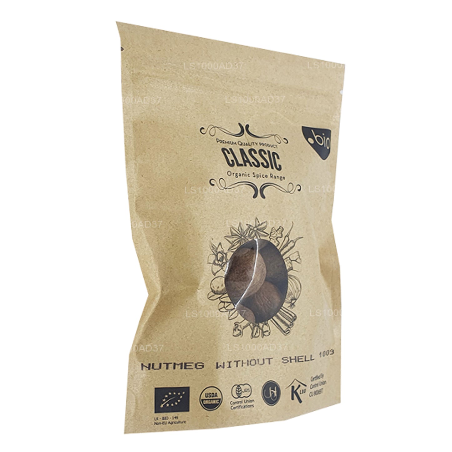 Lakpura Organic muskot utan skal