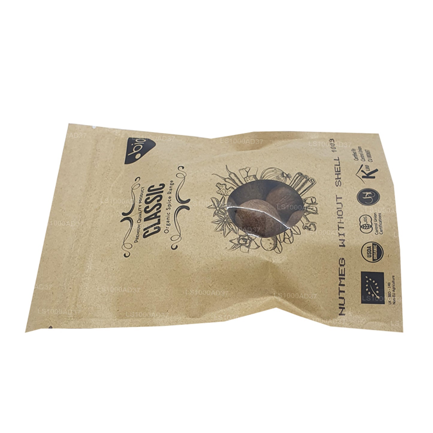 Lakpura Organic muskot utan skal