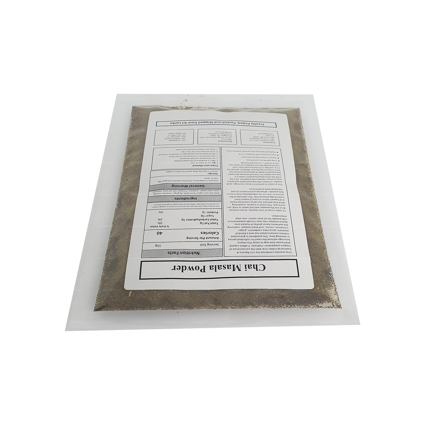 Lakpura Chai Masala Pulver (100 g)