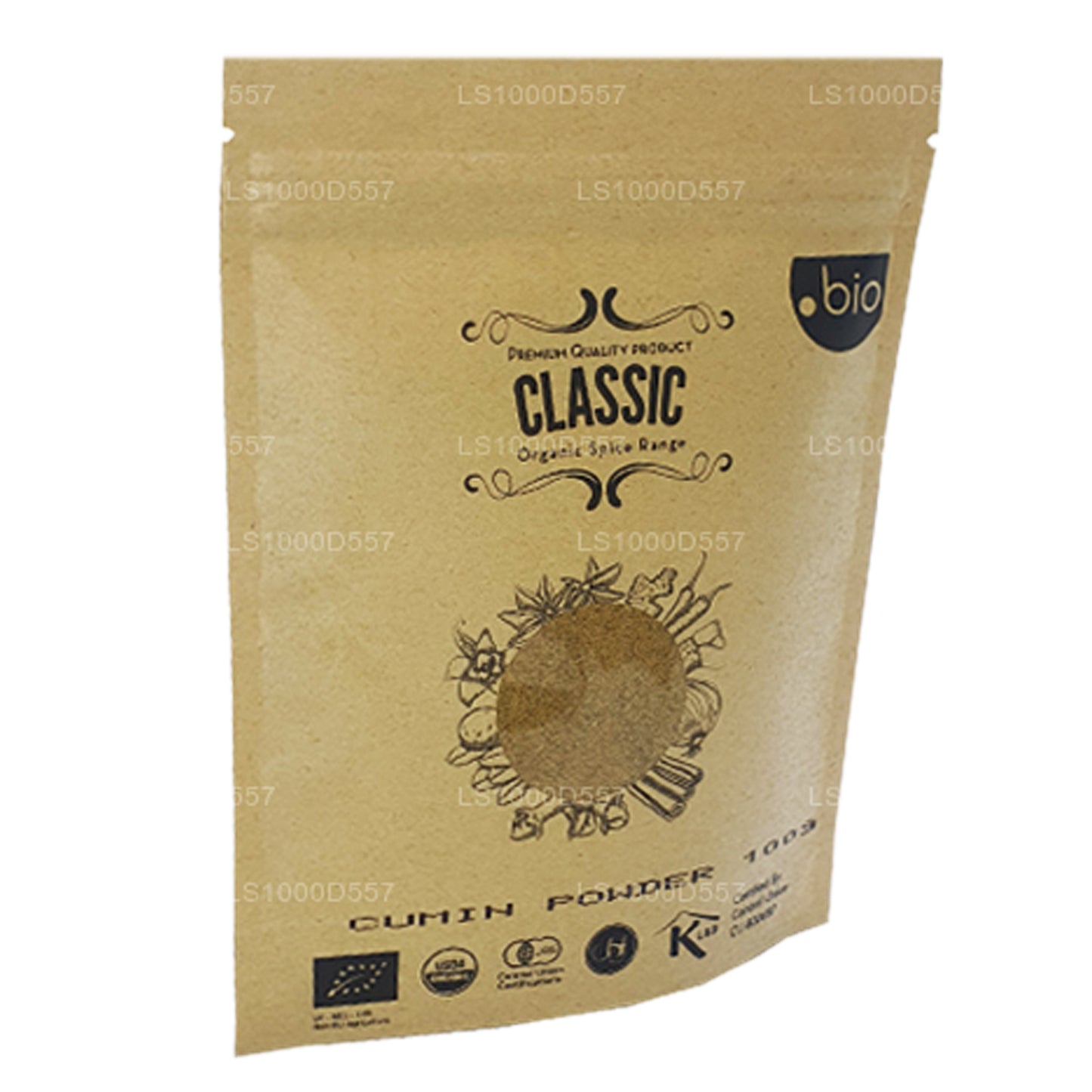 Lakpura ekologisk kummin frön pulver