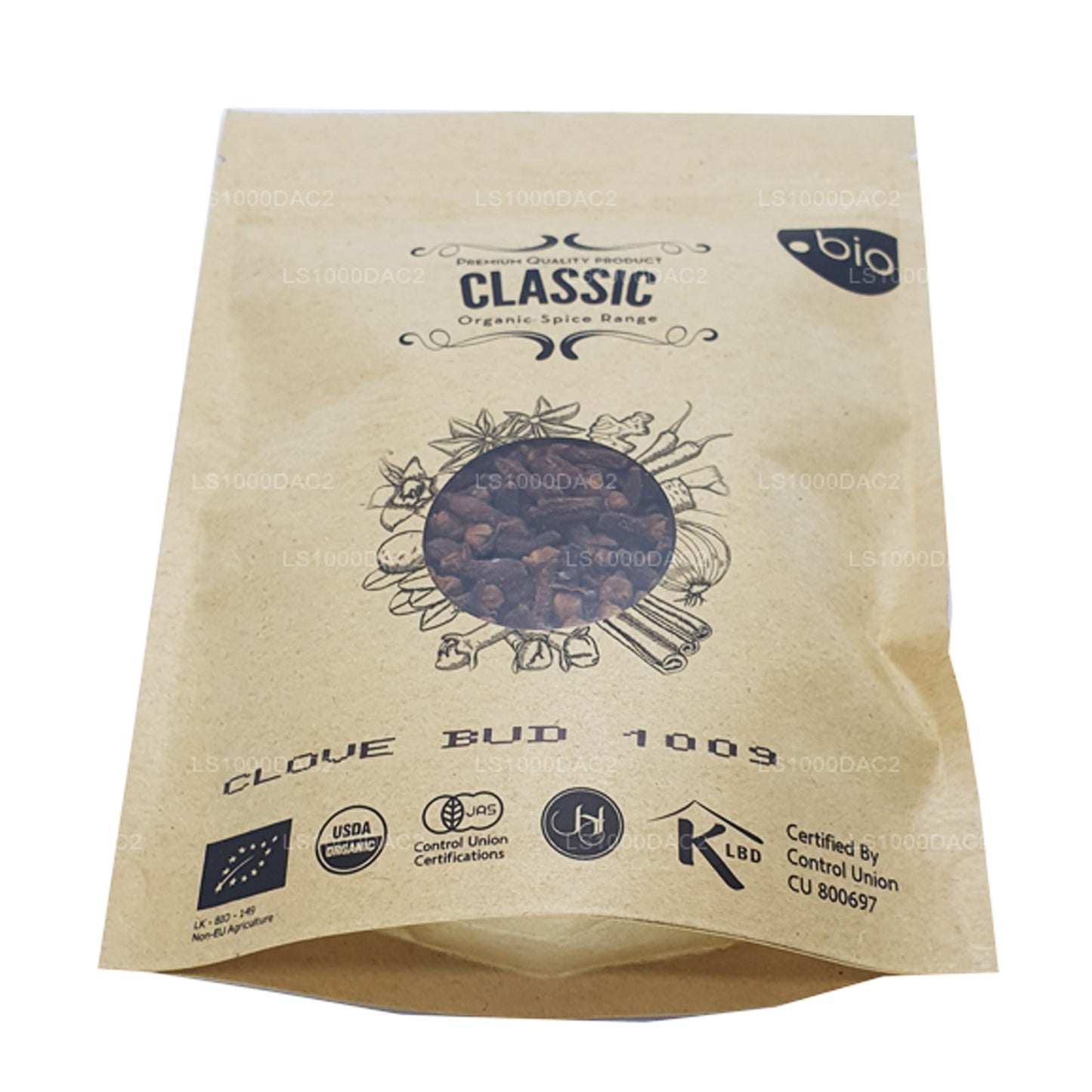 Lakpura organiska kryddnejlika hela