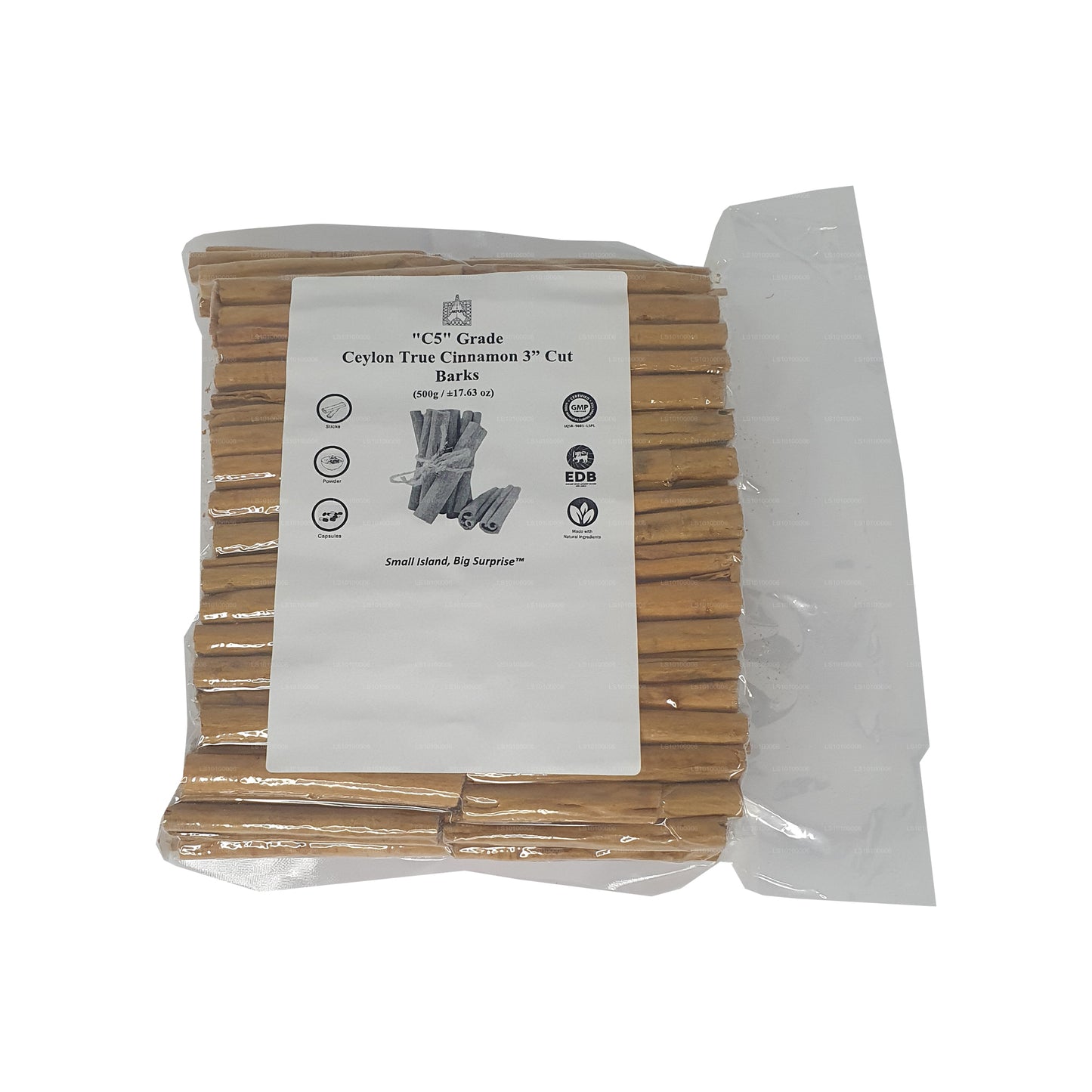Lakpura ”C5" Grade Ceylon Sann Kanel Barks Pack