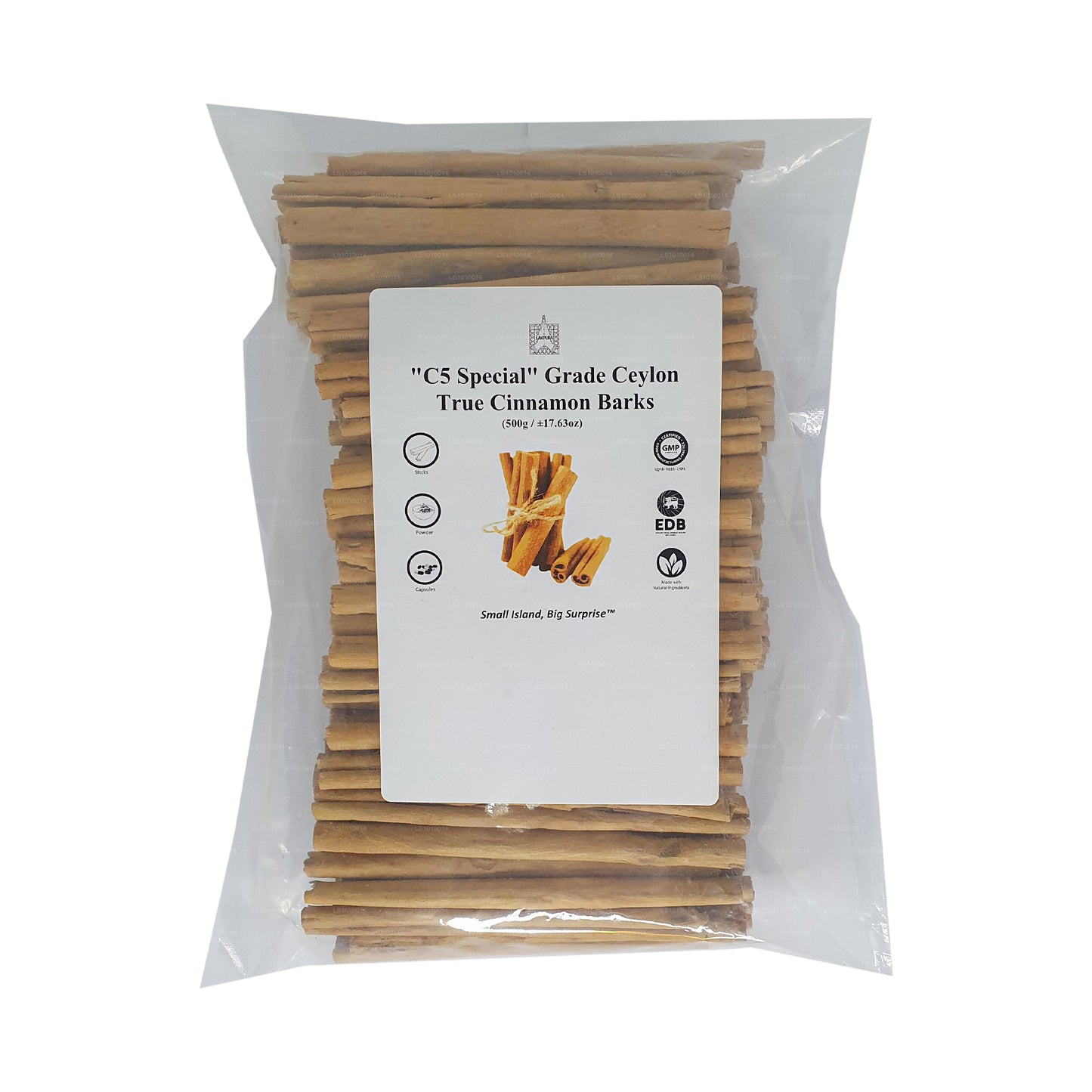 Lakpura ”C5 Special” Grade Ceylon True Cinnamon Barks Pack