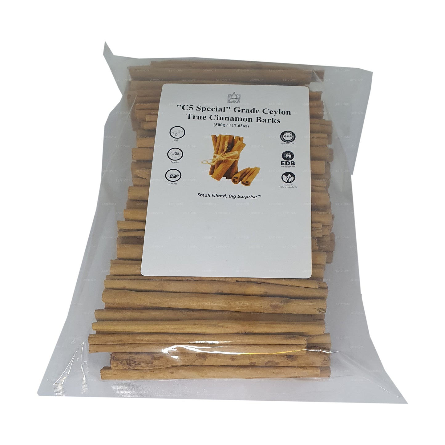 Lakpura ”C5 Special” Grade Ceylon True Cinnamon Barks Pack