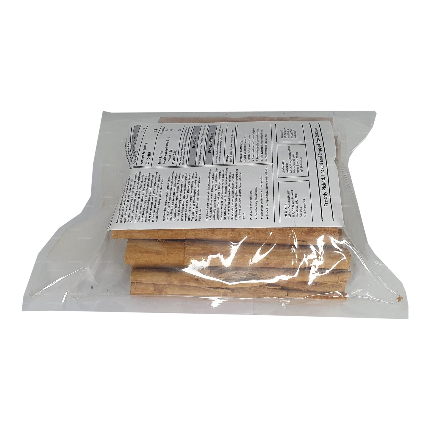 Lakpura ”M5 Special” Grade Ceylon True Cinnamon Barks Pack