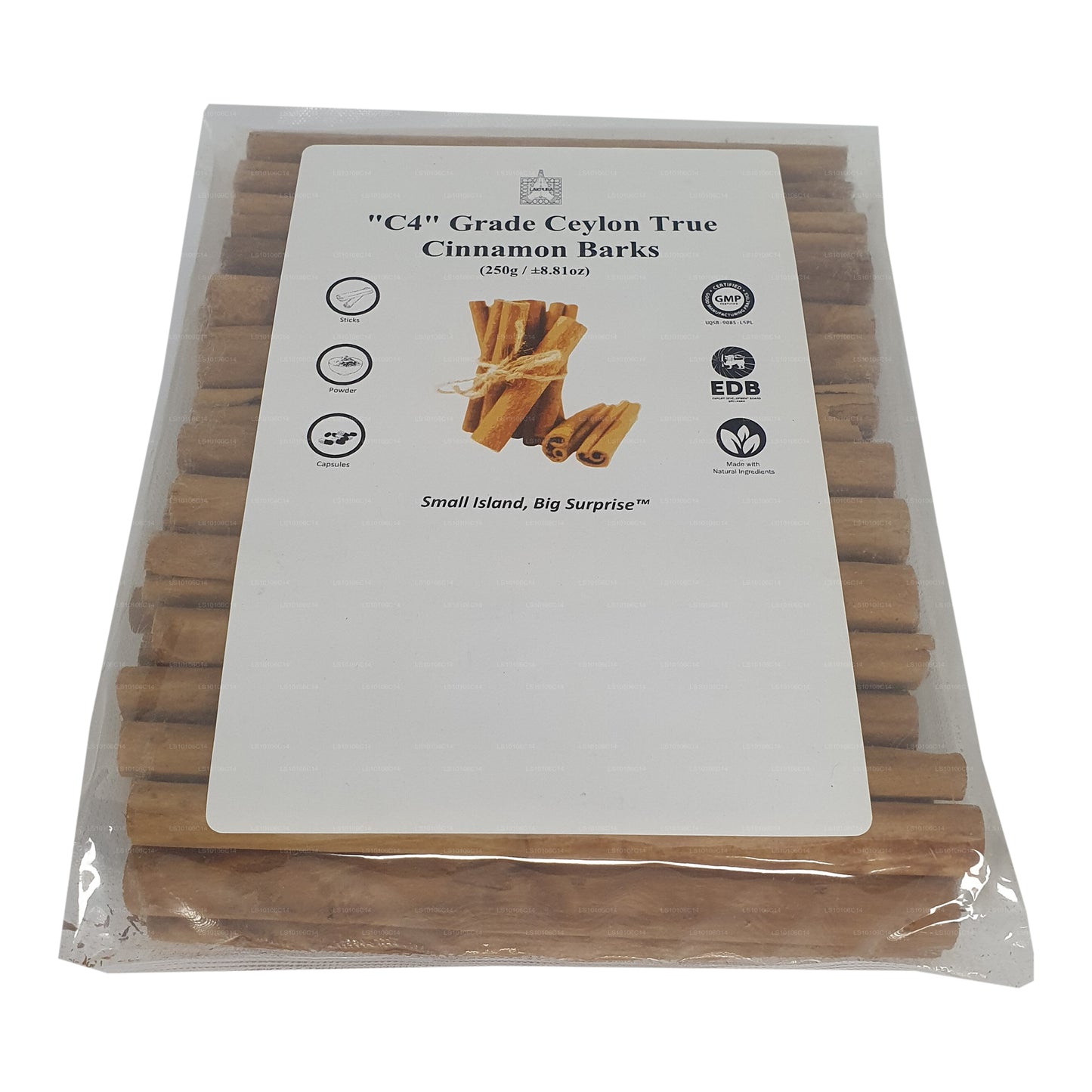 Lakpura ”C4" Grade Ceylon Sann Kanel Barks Pack