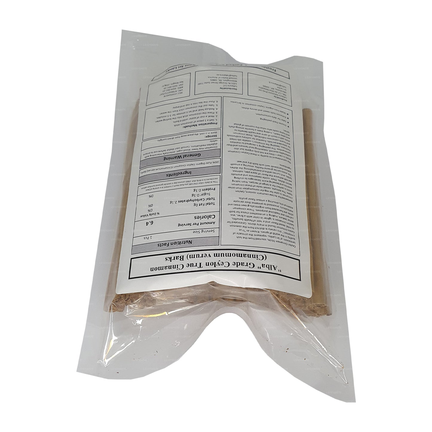 Lakpura ”Alba” Grade Ceylon Sann Kanel Barks Pack