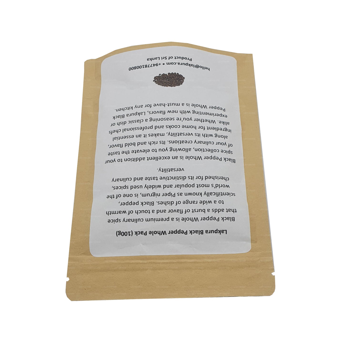 Lakpura Svartpeppar Hela Pack