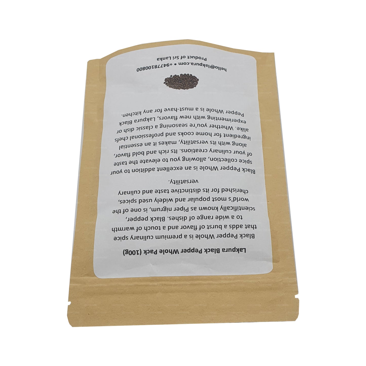 Lakpura Svartpeppar Hela Pack