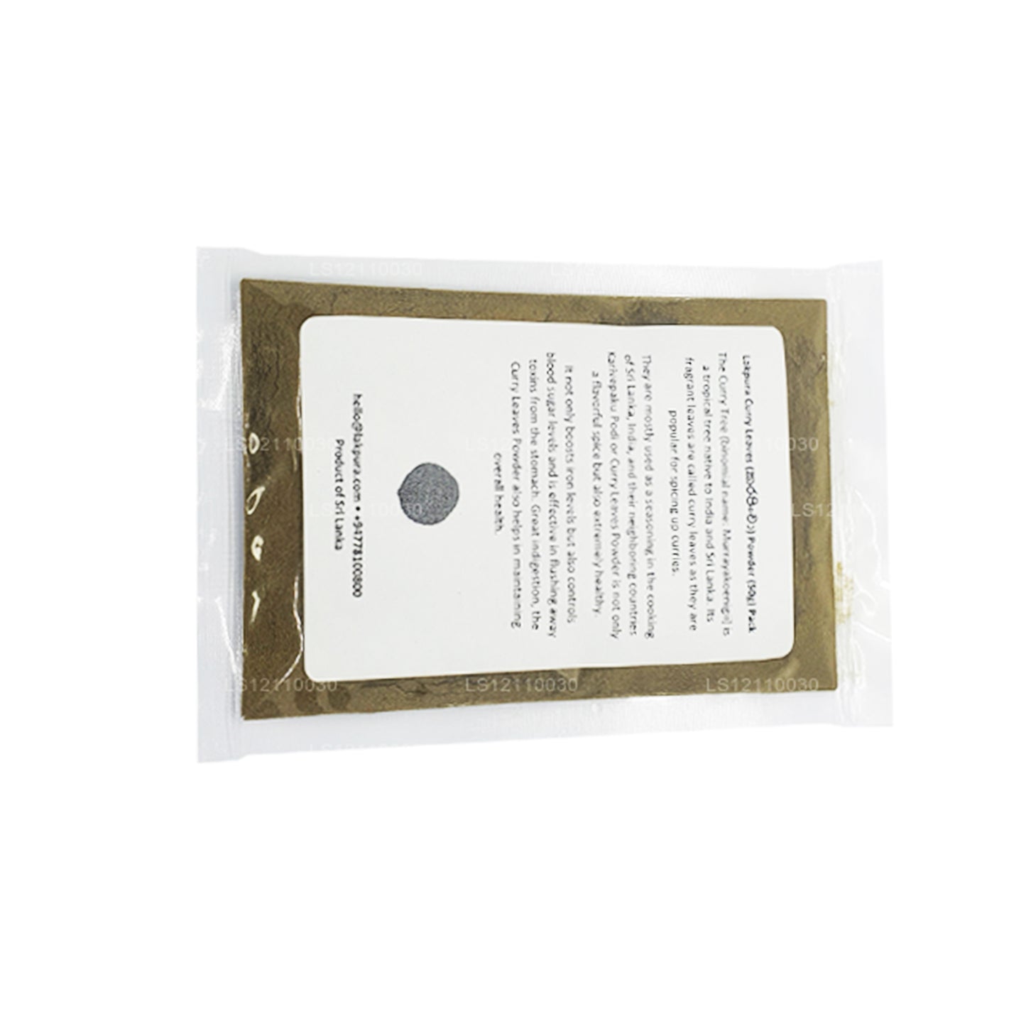 Lakpura Dehydratiserad Curry Blad Pulver (100g)