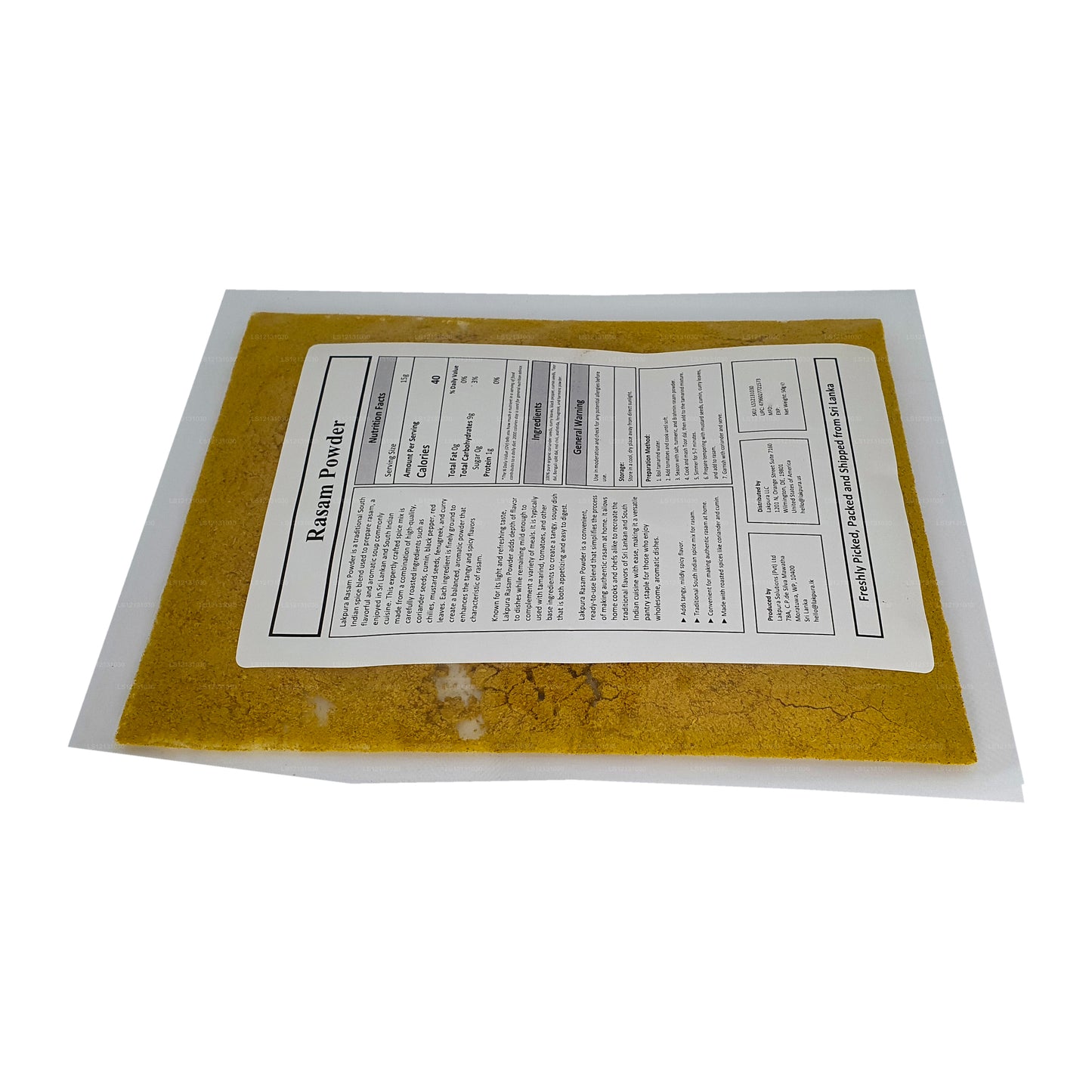 Lakpura Rasam Pulver