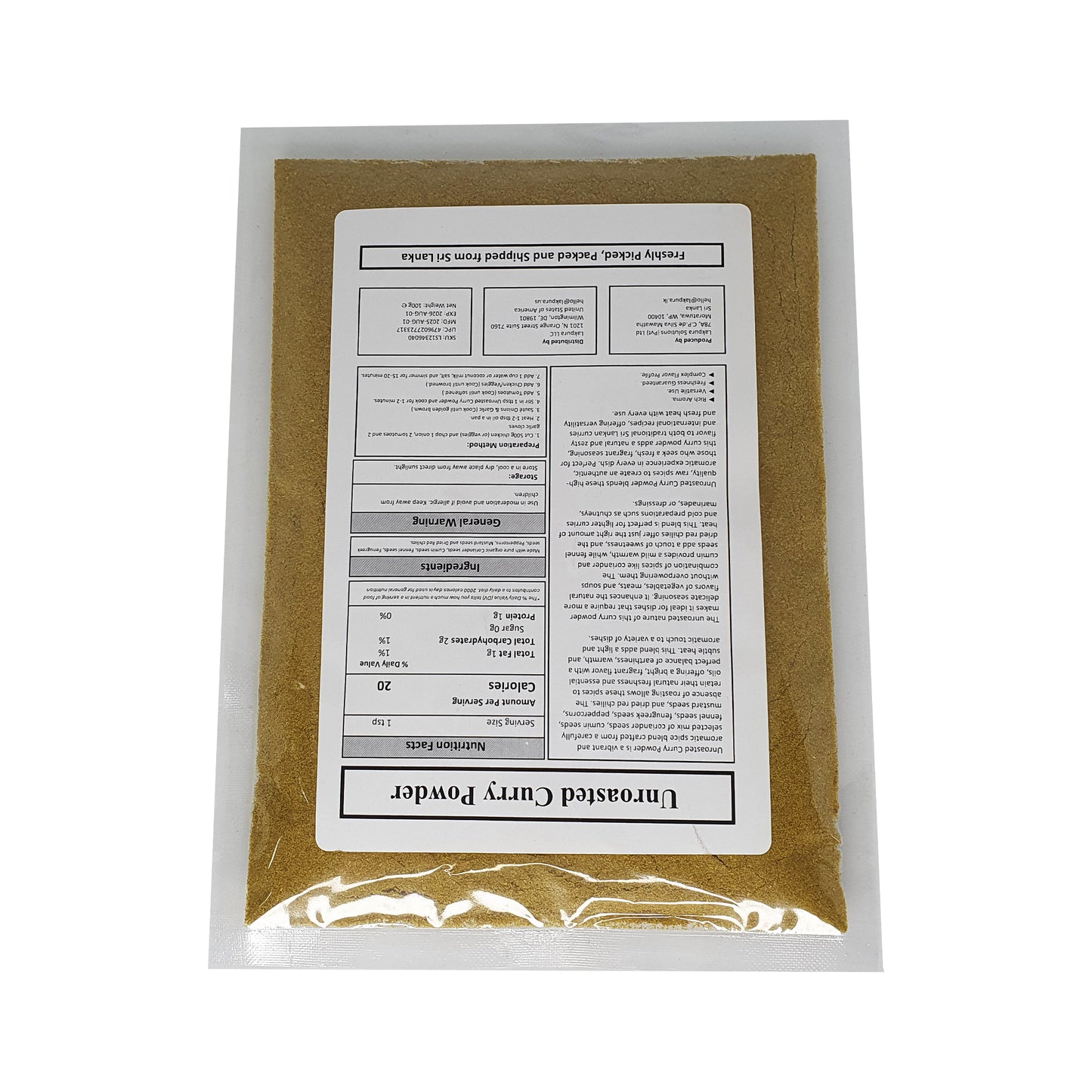 Lakpura® Currypulver (Thuna Paha)