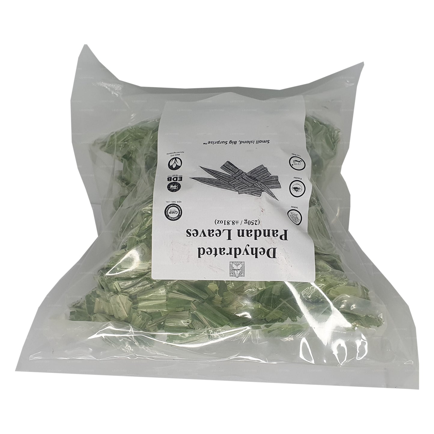 Lakpura Dehydrated Pandan Rampe-blad