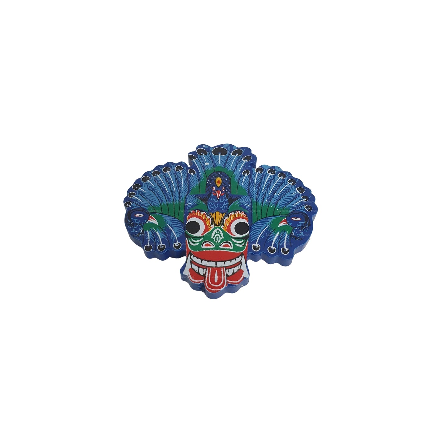 Lakpura® Mayura Raksha Mask kylskåpsmagnet