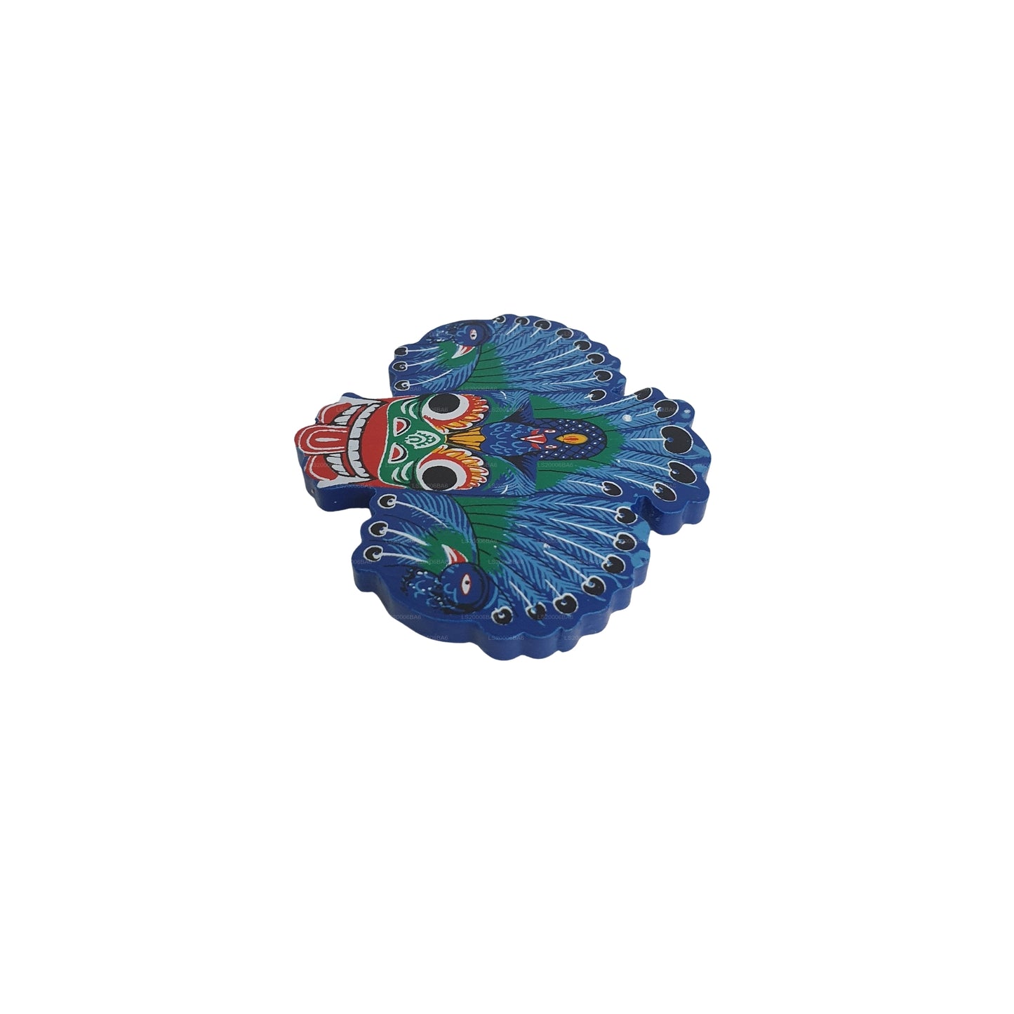 Lakpura® Mayura Raksha Mask kylskåpsmagnet