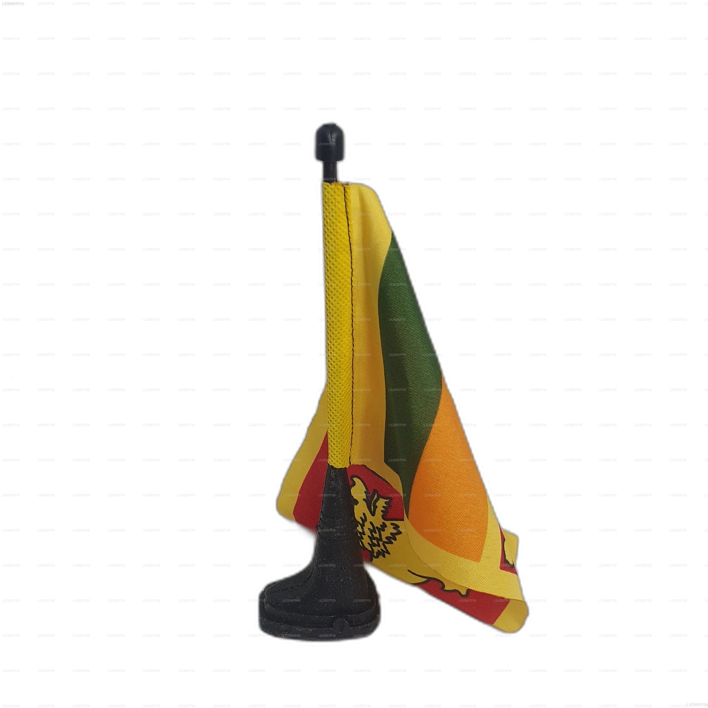 Nationell flagga med magnetisk fot