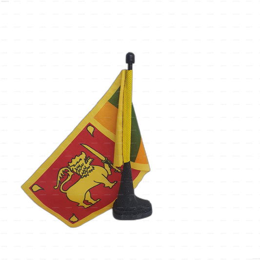 Nationell flagga med magnetisk fot